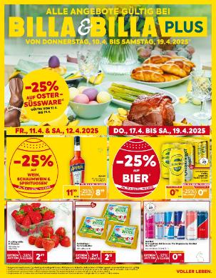 Titelbild des Prospekts von BILLA WIEN