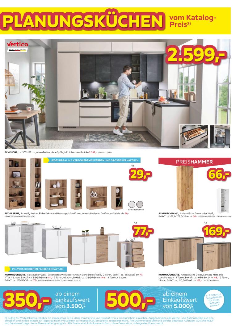 Prospekt von Möbelix