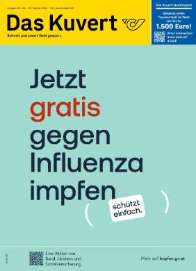 Titelbild des Prospekts von Das Kuvert