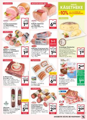 Titelbild des Prospekts von Maximarkt Linz / Haid