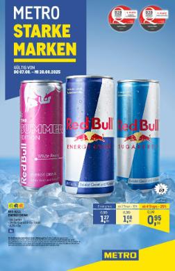 Titelbild des Prospekts von METRO GROSSE MARKEN