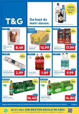 Titelbild des Prospekts von T&G Steiermark