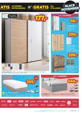 Titelbild des Prospekts von Möbelix