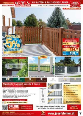 Titelbild des Prospekts von Josef Steiner