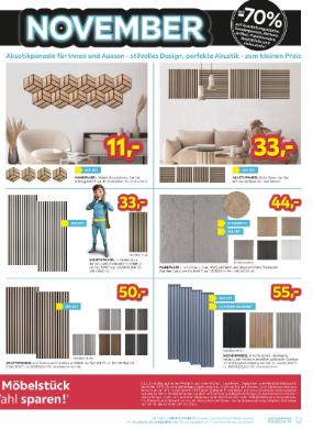 Titelbild des Prospekts von Möbelix Black Special