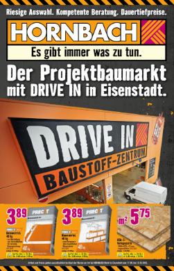Titelbild des Prospekts von HORNBACH