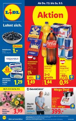 Titelbild des Prospekts von Lidl