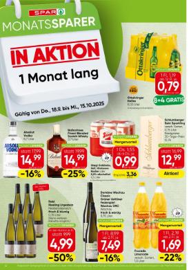 Prospekt von SPAR