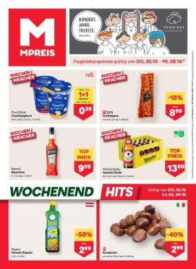 Titelbild des Prospekts von MPREIS Vorarlberg