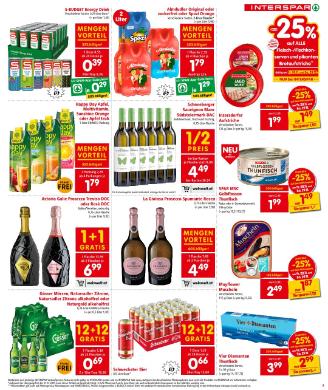 Titelbild des Prospekts von INTERSPAR OÖ