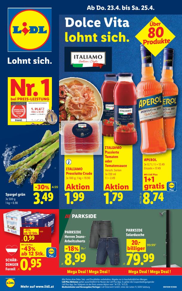 Prospekt von Lidl