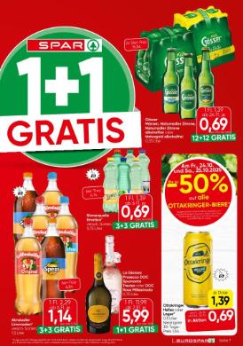 Titelbild des Prospekts von EUROSPAR W/NOE/BGLD