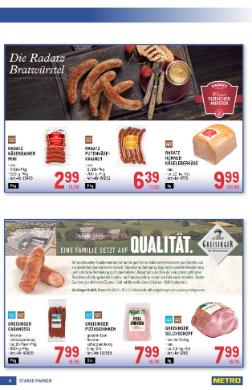 Titelbild des Prospekts von METRO STARKE MARKEN
