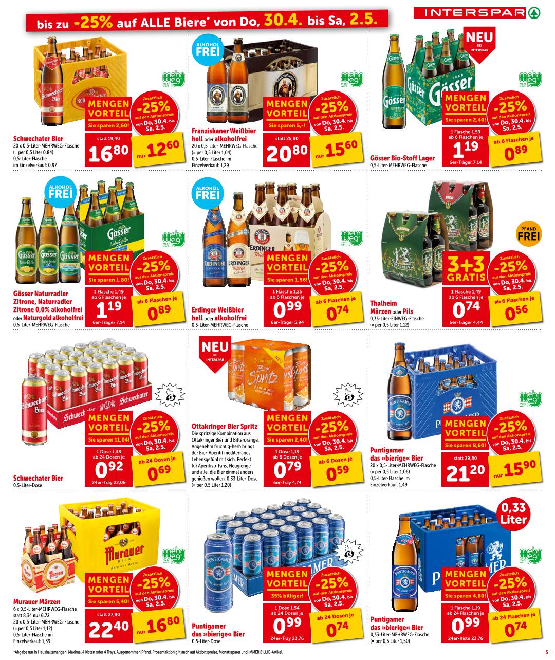 Prospekt von INTERSPAR