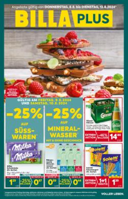 Titelbild des Prospekts von BILLA PLUS WIEN