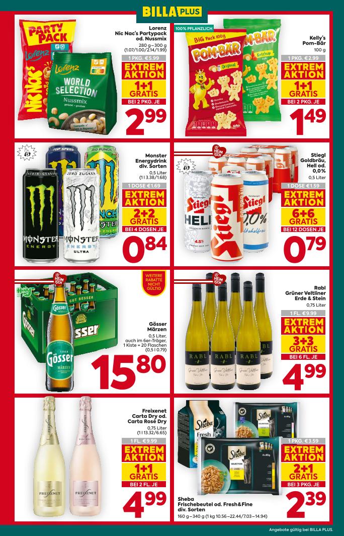 Prospekt von BILLA PLUS