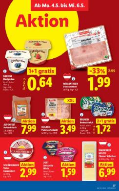 Titelbild des Prospekts von Lidl
