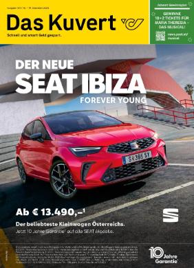 Titelbild des Prospekts von Das Kuvert