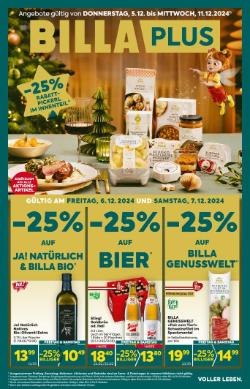 Titelbild des Prospekts von BILLA PLUS SBG
