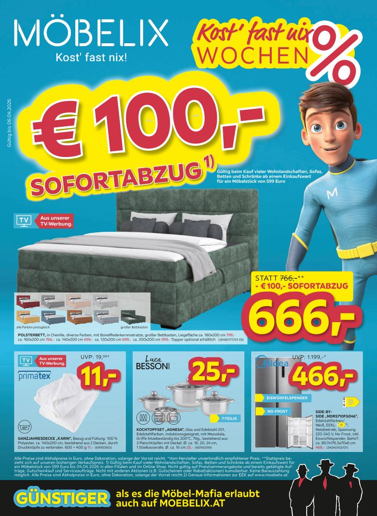 Prospekt von Möbelix