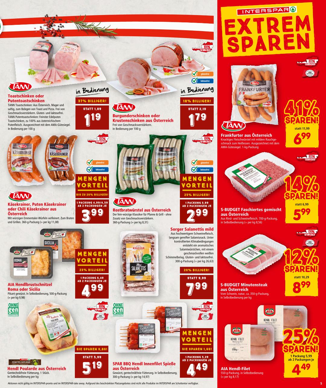 Prospekt von INTERSPAR