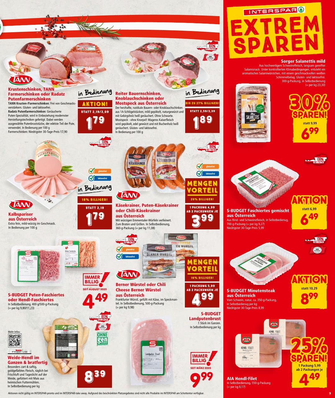 Prospekt von INTERSPAR