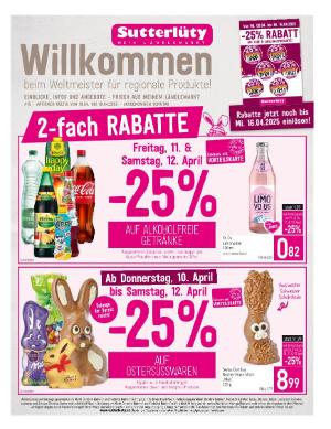 Titelbild des Prospekts von Sutterlüty