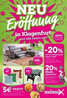 Titelbild des Prospekts von mömax