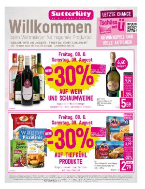 Titelbild des Prospekts von Sutterlüty