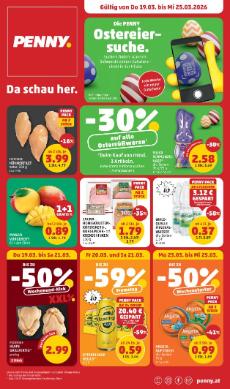 Titelbild des Prospekts von Penny