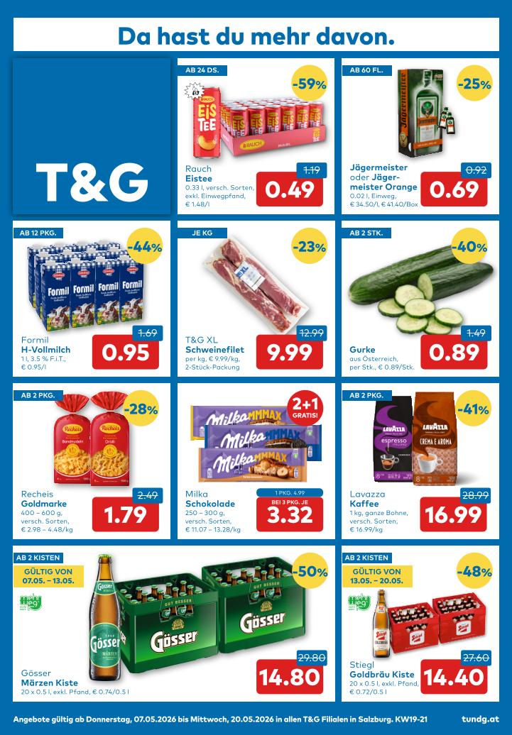 Prospekt von T&G