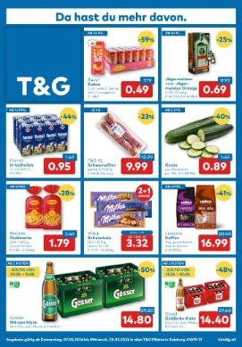 Titelbild des Prospekts von T&G Salzburg