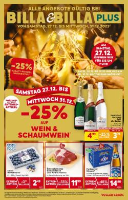 Titelbild des Prospekts von BILLA Burgenland