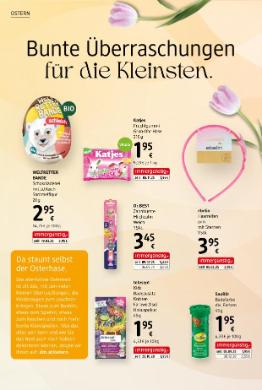 Titelbild des Prospekts von dm drogerie markt Journal