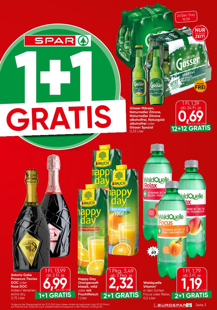 Prospekt von EUROSPAR