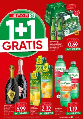 Titelbild des Prospekts von EUROSPAR VBG