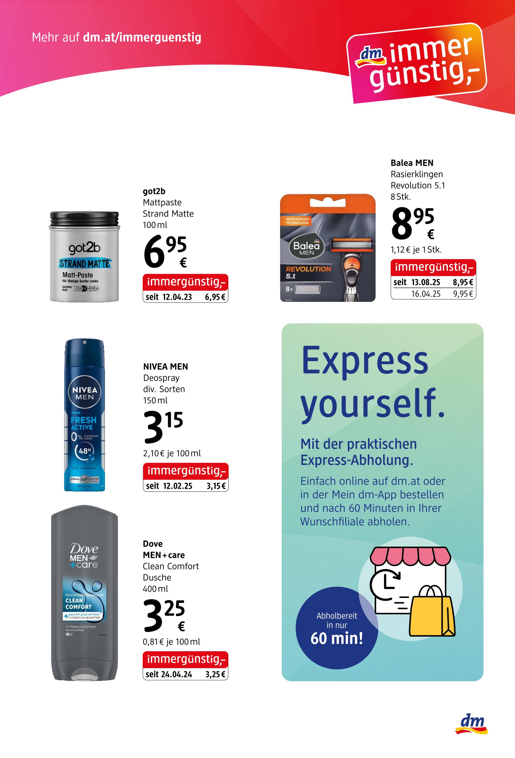 Prospekt von dm drogerie markt