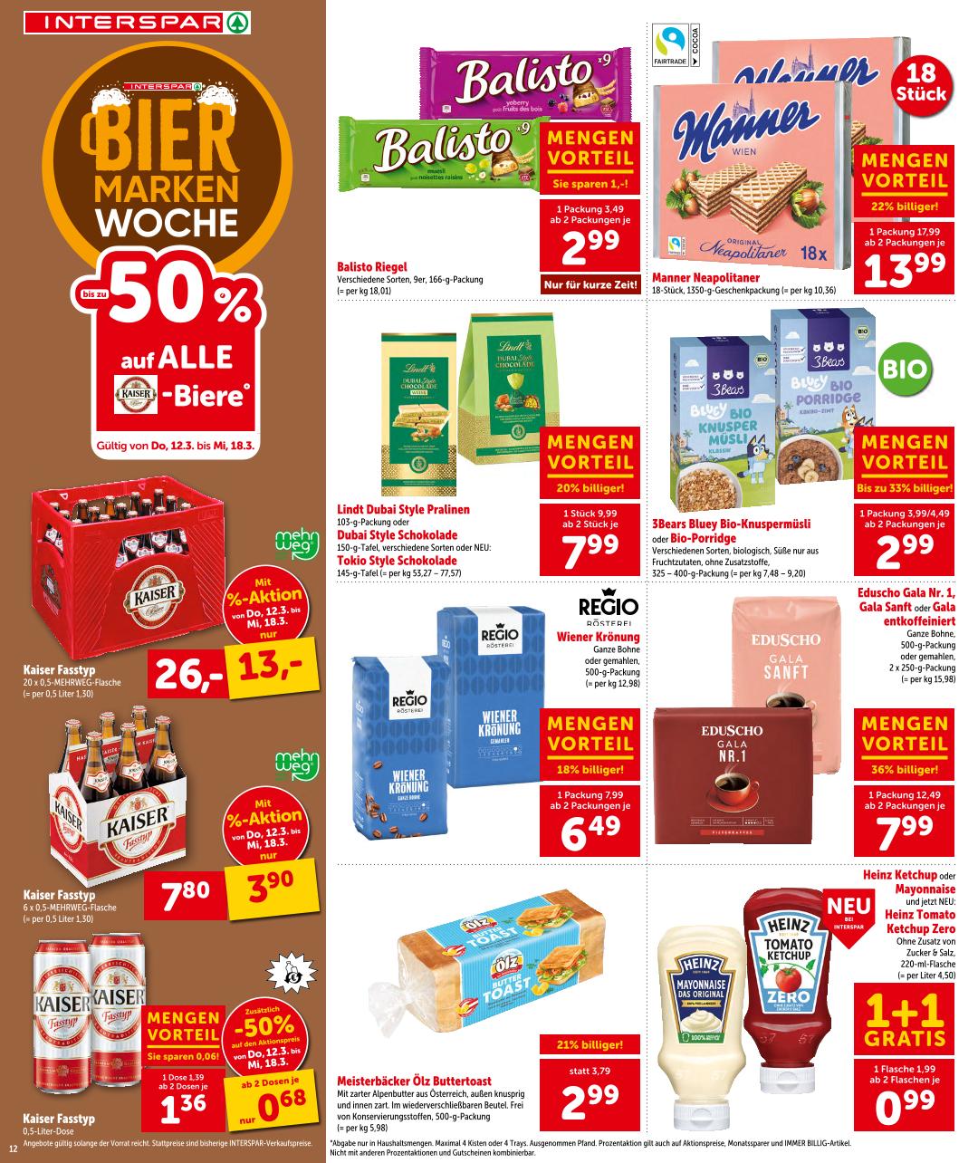 Prospekt von INTERSPAR