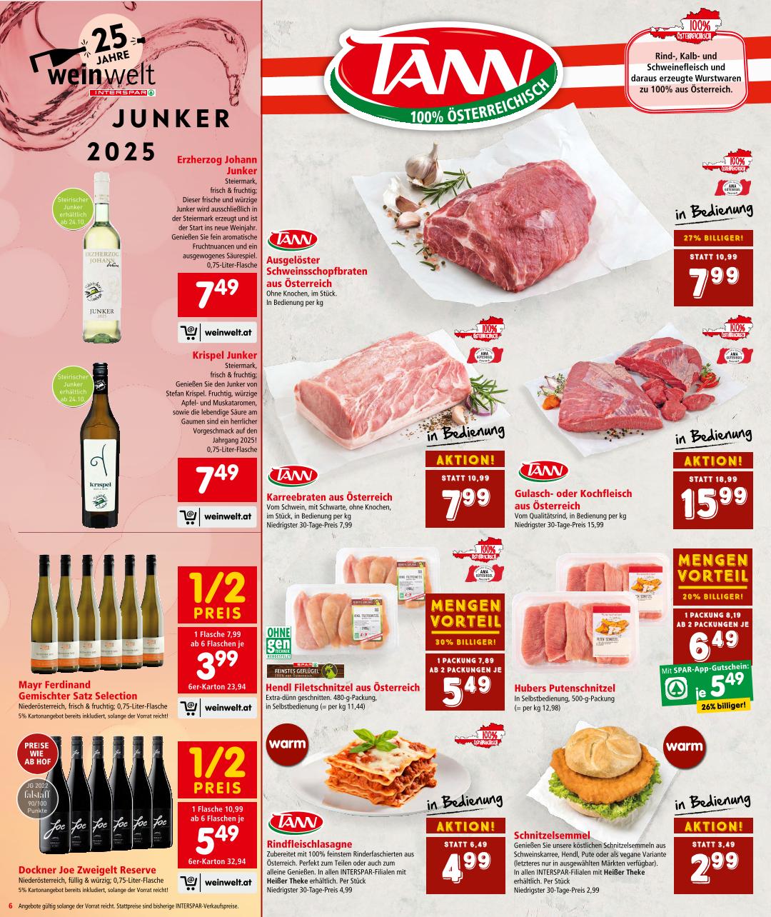 Prospekt von INTERSPAR