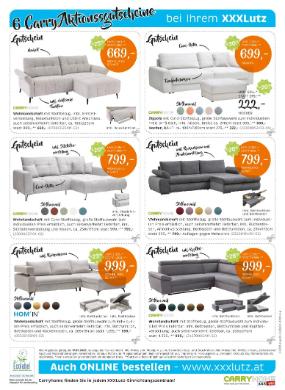 Titelbild des Prospekts von XXXLutz