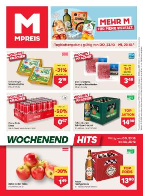 Titelbild des Prospekts von MPREIS Vorarlberg