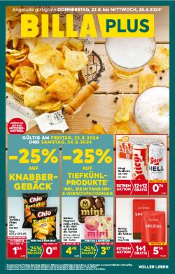 Titelbild des Prospekts von BILLA PLUS WIEN