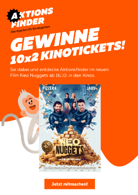 Titelbild des Prospekts von Gewinnspiel Neo Nuggets