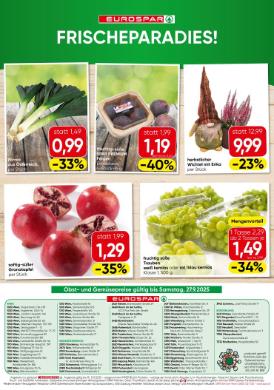 Titelbild des Prospekts von EUROSPAR Wien NOE BGLD