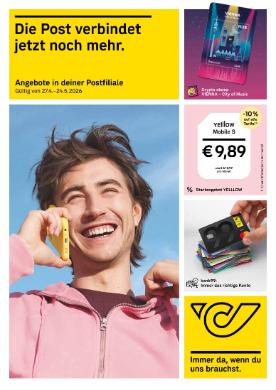 Titelbild des Prospekts von Österreichische Post