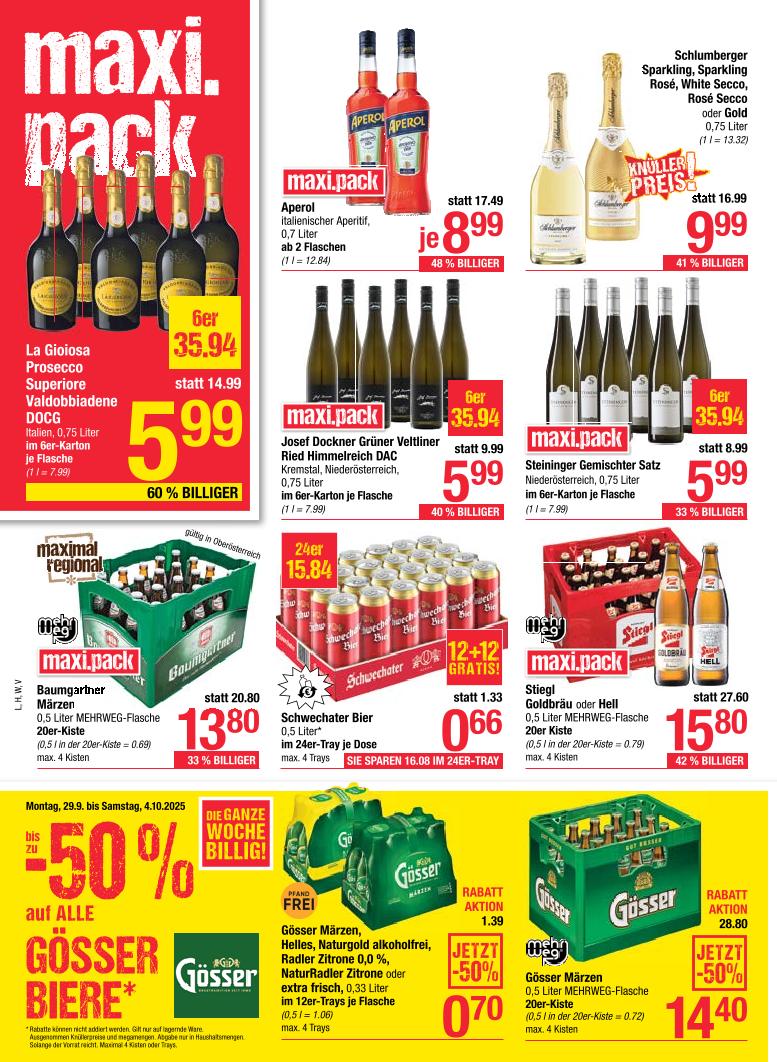 Prospekt von Maximarkt