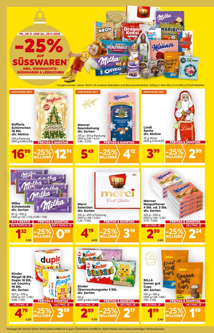 Prospekt von BILLA
