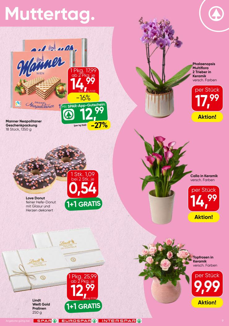 Prospekt von SPAR