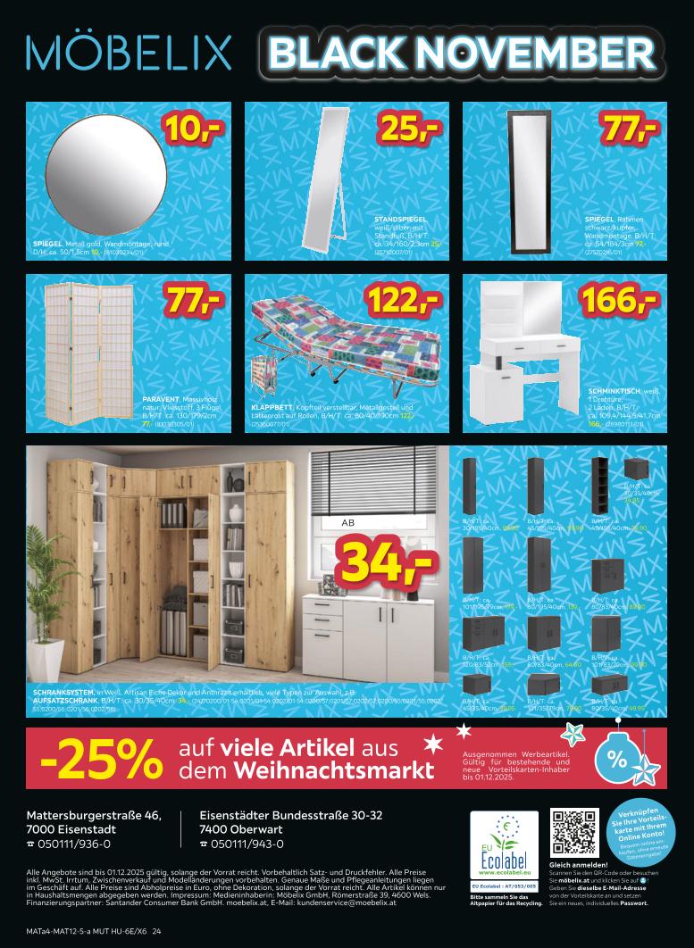 Prospekt von Möbelix