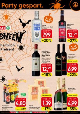 Titelbild des Prospekts von SPAR OÖ